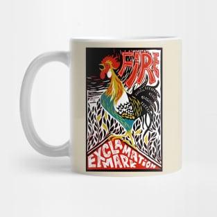 Fire, Exclamation Mark - IT Crowd Tribute Mug